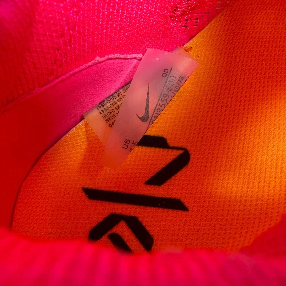Nike Alphafly Next% 2 Women's Pink Yellow Running Shoes DN3559-600 Size 8.5